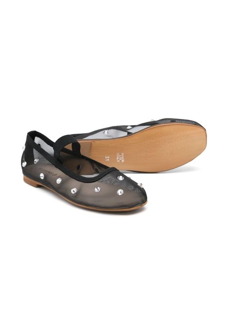 Ballerine impreziosite da strass FLORENS | F923118V RETE NERO
